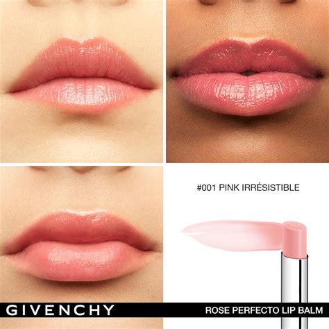 givenchy rose perfecto lip balm 24h hydration|Givenchy rose perfecto lipstick.